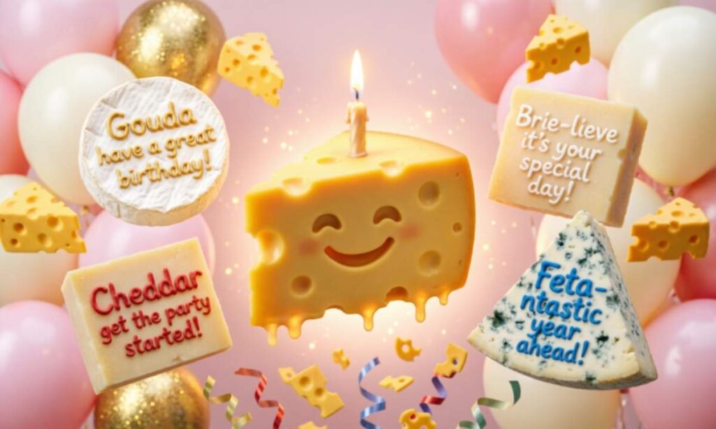Cheese Birthday Puns