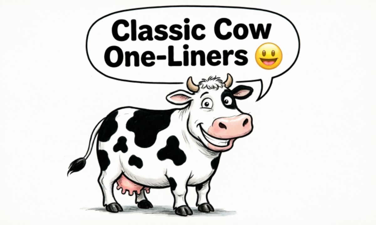 Classic Cow One-Liners 😂