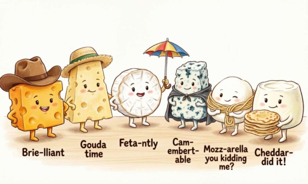 Types of Cheese Puns