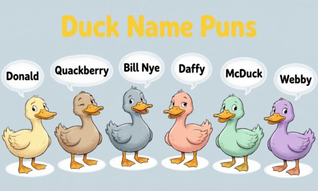 Duck Name Puns